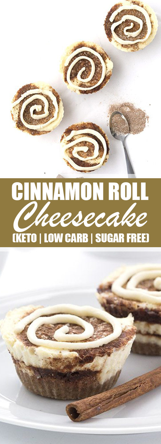 Cinnamon Roll Cheesecake (Keto, Low Carb, Sugar Free) Idnewstimes