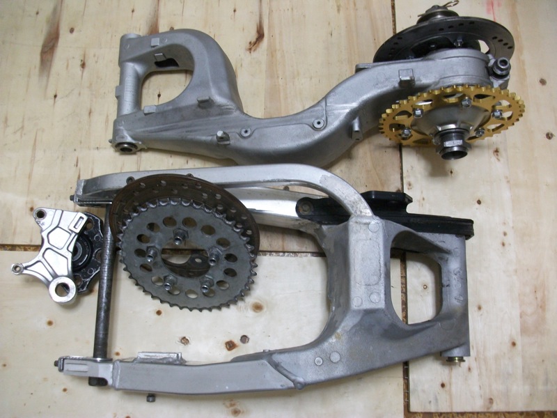 Nsr250 swingarms Proarm Vs Gullarm