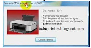 Cara memperbaiki Printer Eror B200 dan P10 PIXMA 287