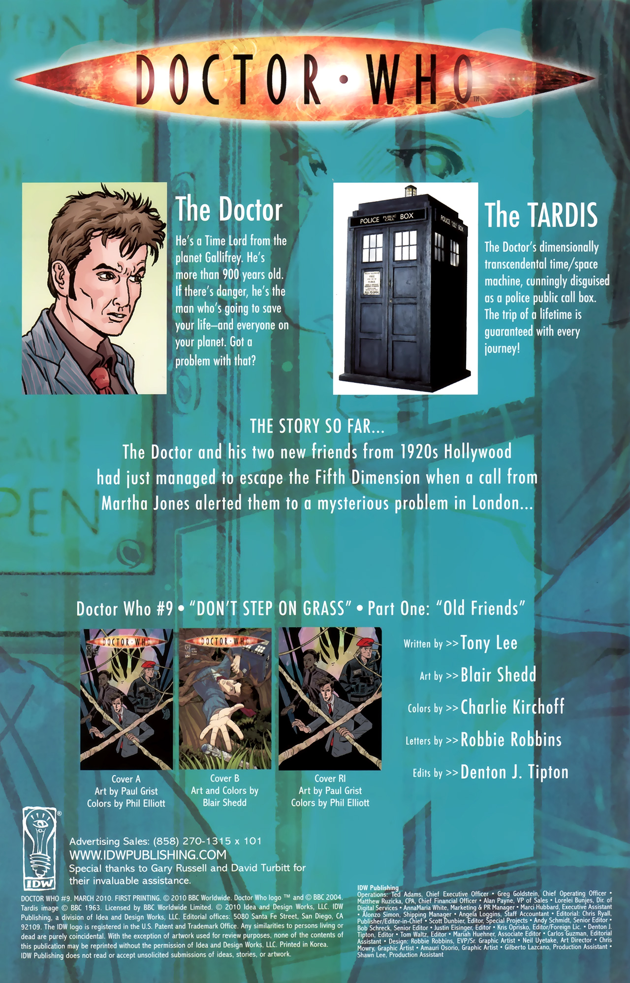 Doctor Who (2009) issue 9 - Page 3