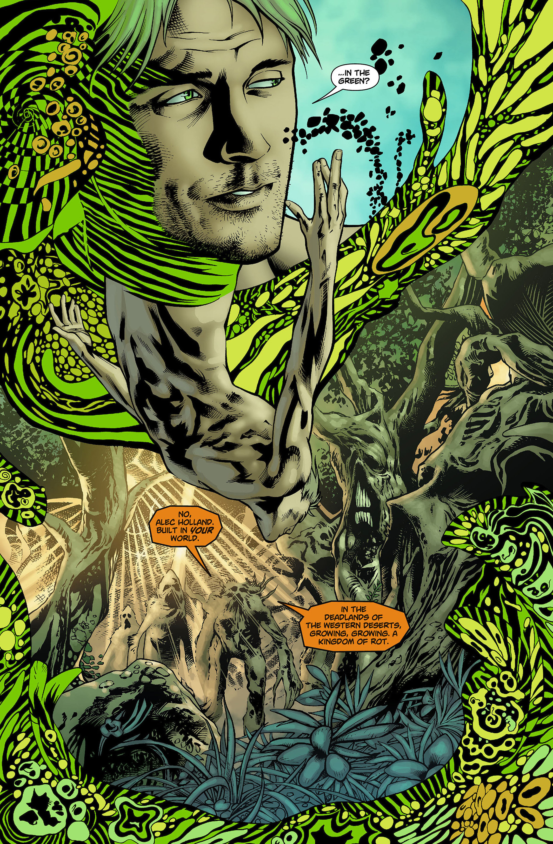 Read online Swamp Thing (2011) comic -  Issue #4 - 10