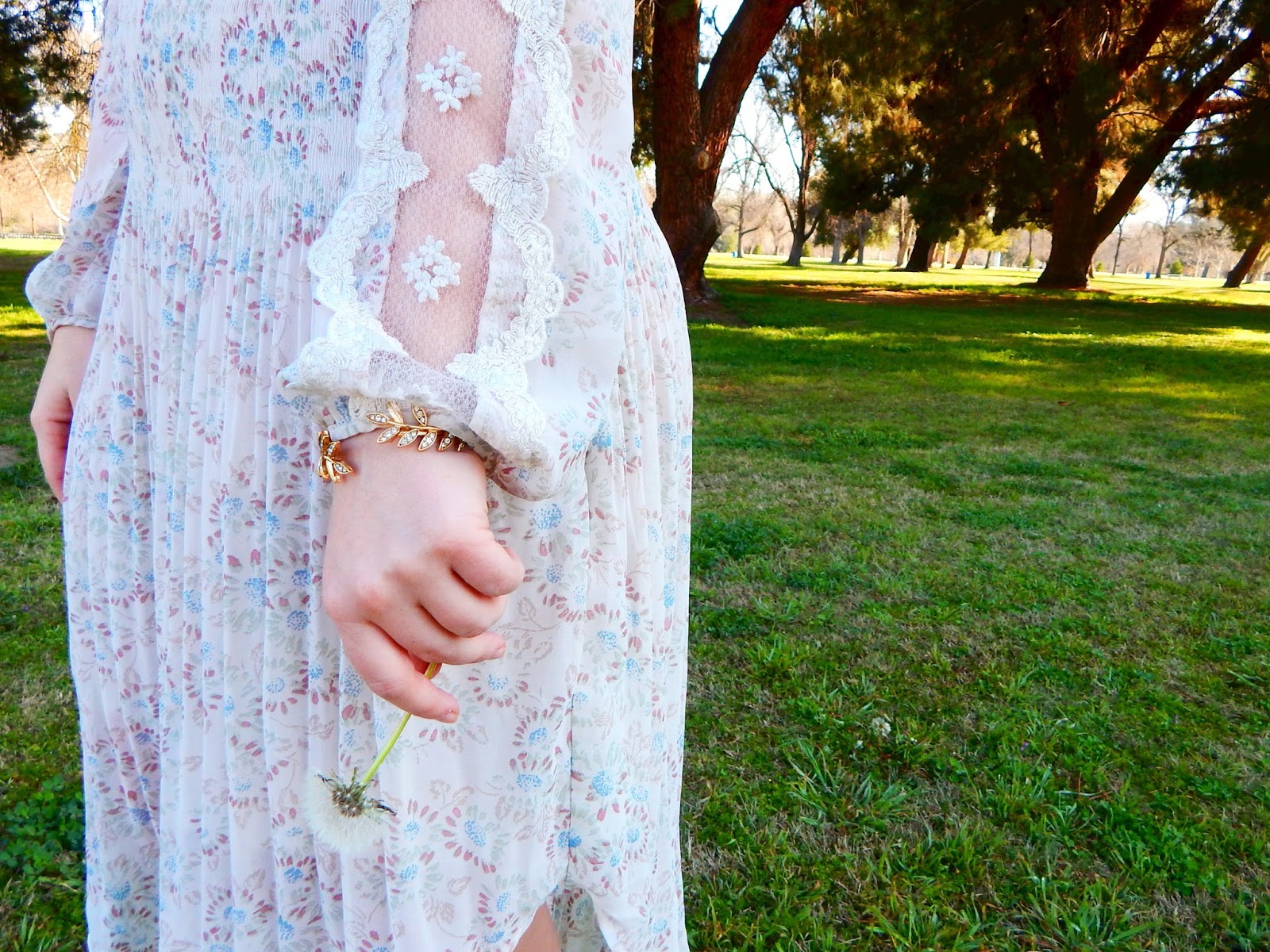 Lace Floral Free People Dress