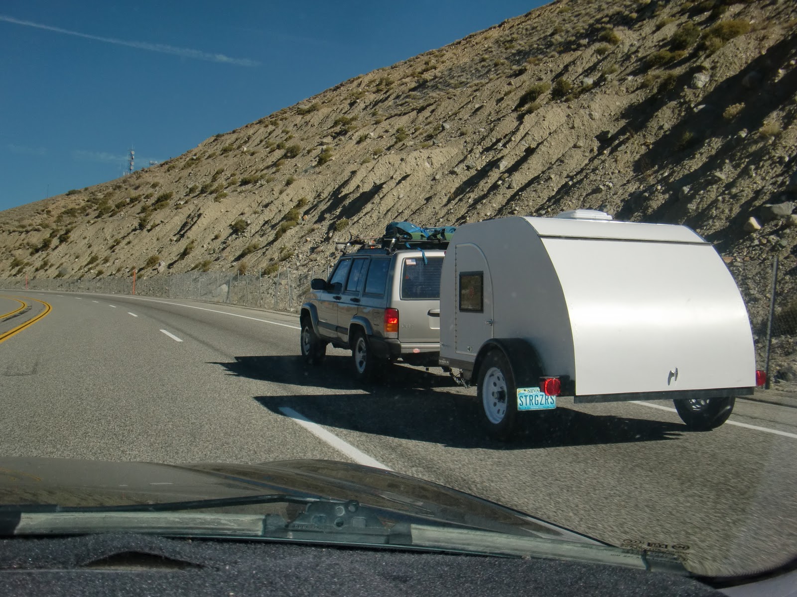 Tiny Yellow Teardrop Five Tips for Towing a Teardrop Trailer
