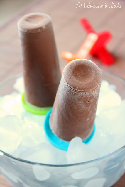Low-FODMAP Chocolate Pudding Pops / Delicious as it Looks Low-FODMAP Chocolate Pudding Pops / Delicious as it Looks
