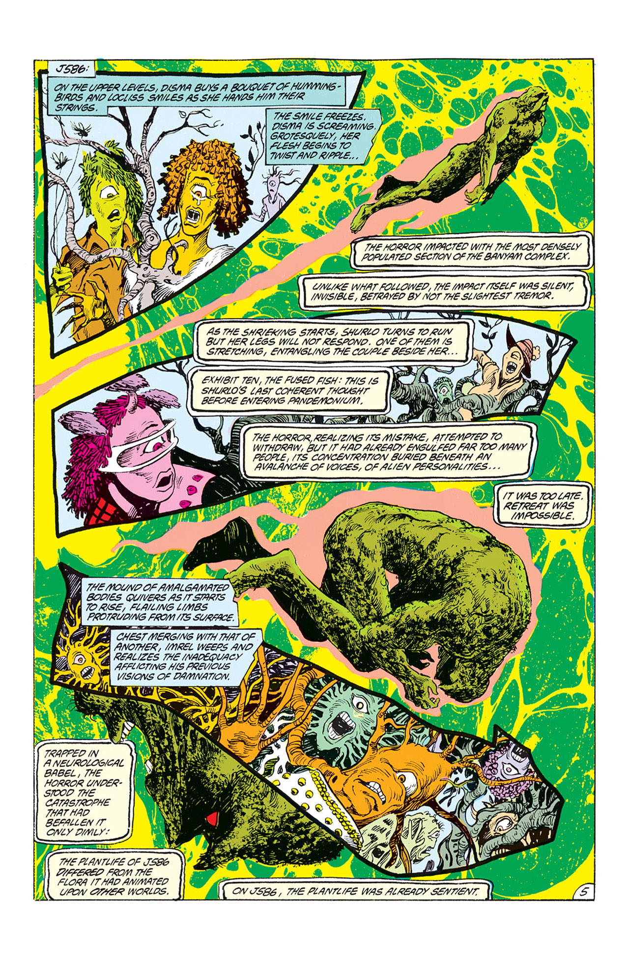 Read online Swamp Thing (1982) comic -  Issue #61 - 6