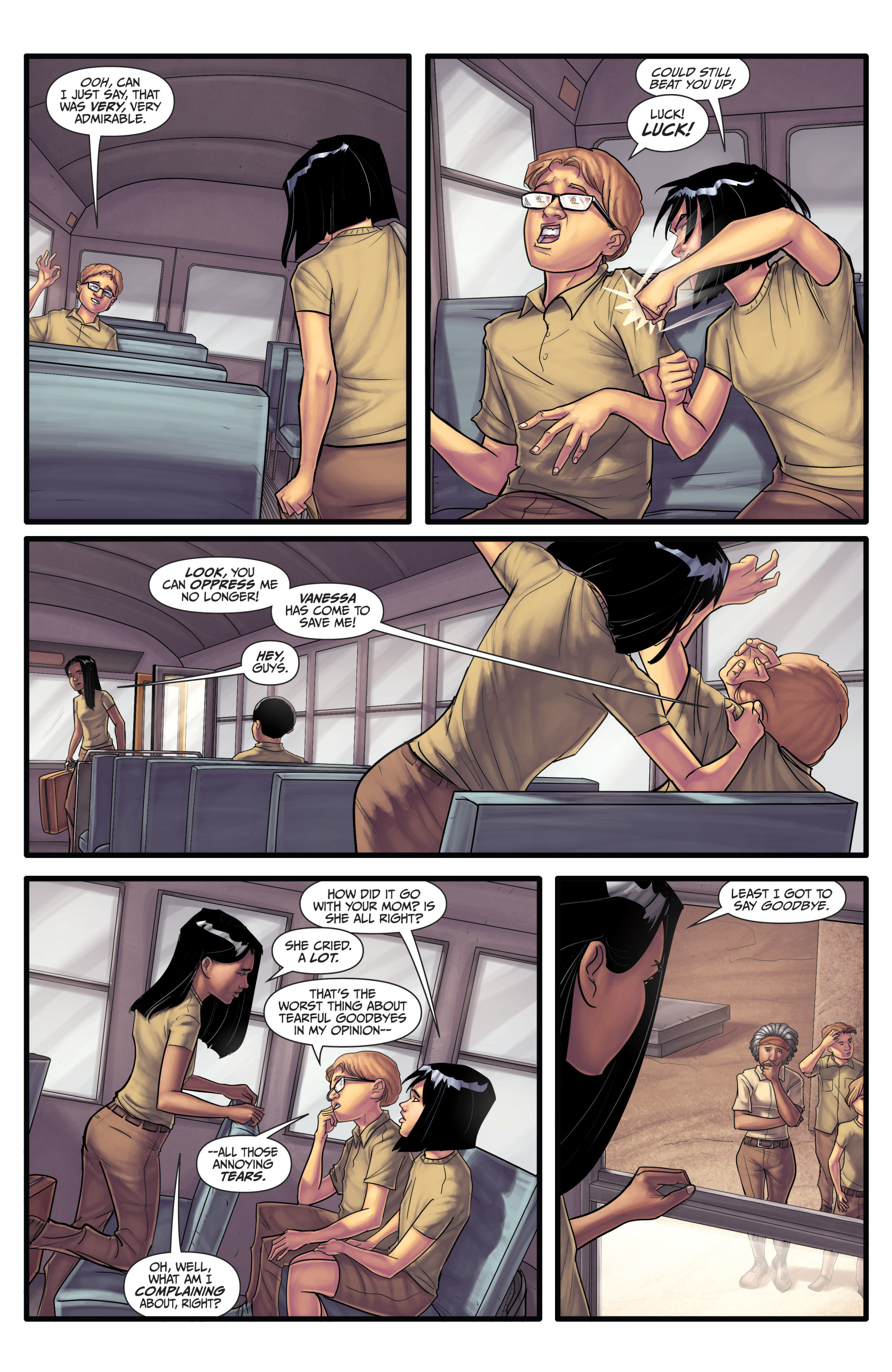 Read online Morning Glories comic -  Issue #21 - 12
