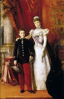 Alfonso XIII y María Cristina Regente (1898), Luis Álvarez Catalá
