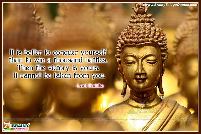 English Nice Inspiring Gautama Buddha Life Quotations Images Wallpapers