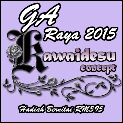 GA Kawaidesu Concept Raya 2015  Bernilai RM395