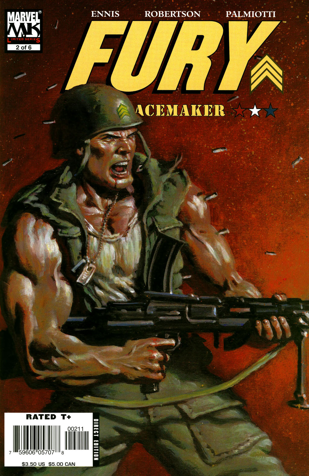 Read online Fury: Peacemaker comic -  Issue #2 - 1