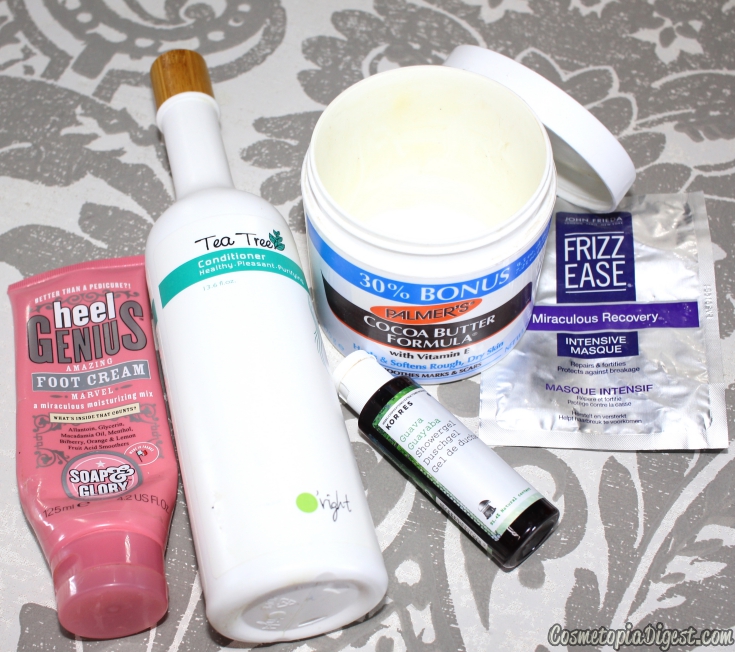 Here are the beauty products I emptied in March 2016 and my quick thoughts on each. 