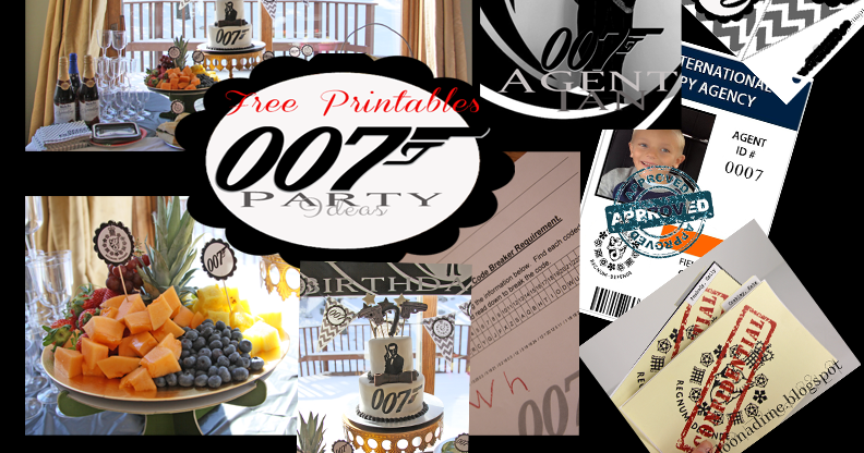I Do On A Dime: 007 Spy Patry 7th Birthday