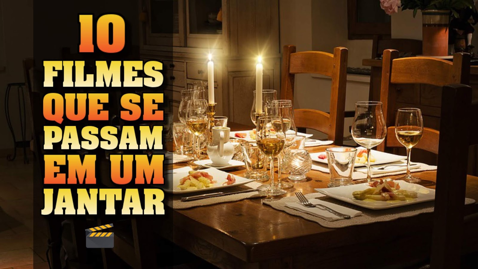 10 FILMES QUE SE PASSAM EM UM JANTAR PIPOCA 3D
