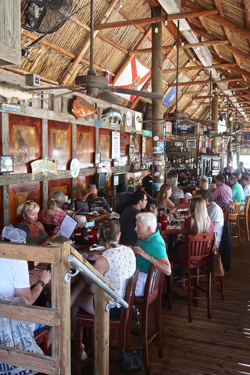 Scrumpdillyicious Walt's Fish Market & Tiki Bar A Taste of Old Florida