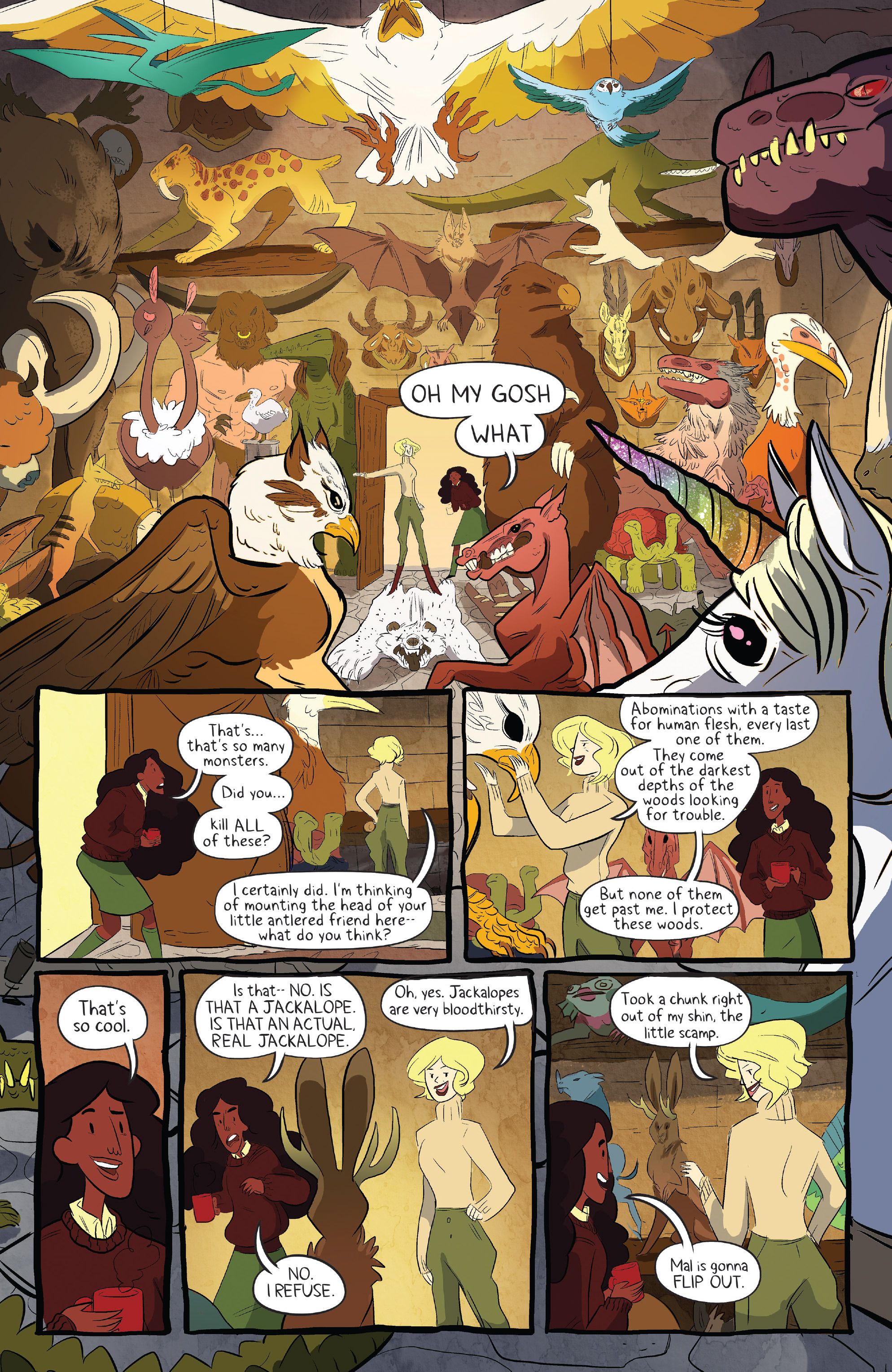 Read online Lumberjanes comic -  Issue #14 - 15