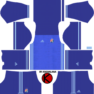 GNK Dinamo Zagreb Kits 2017/2018 Dream League Soccer Kuchalana