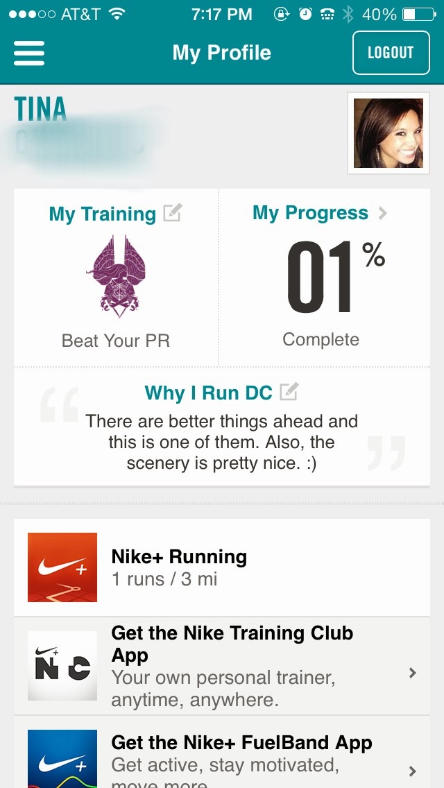 nike run app half marathon training