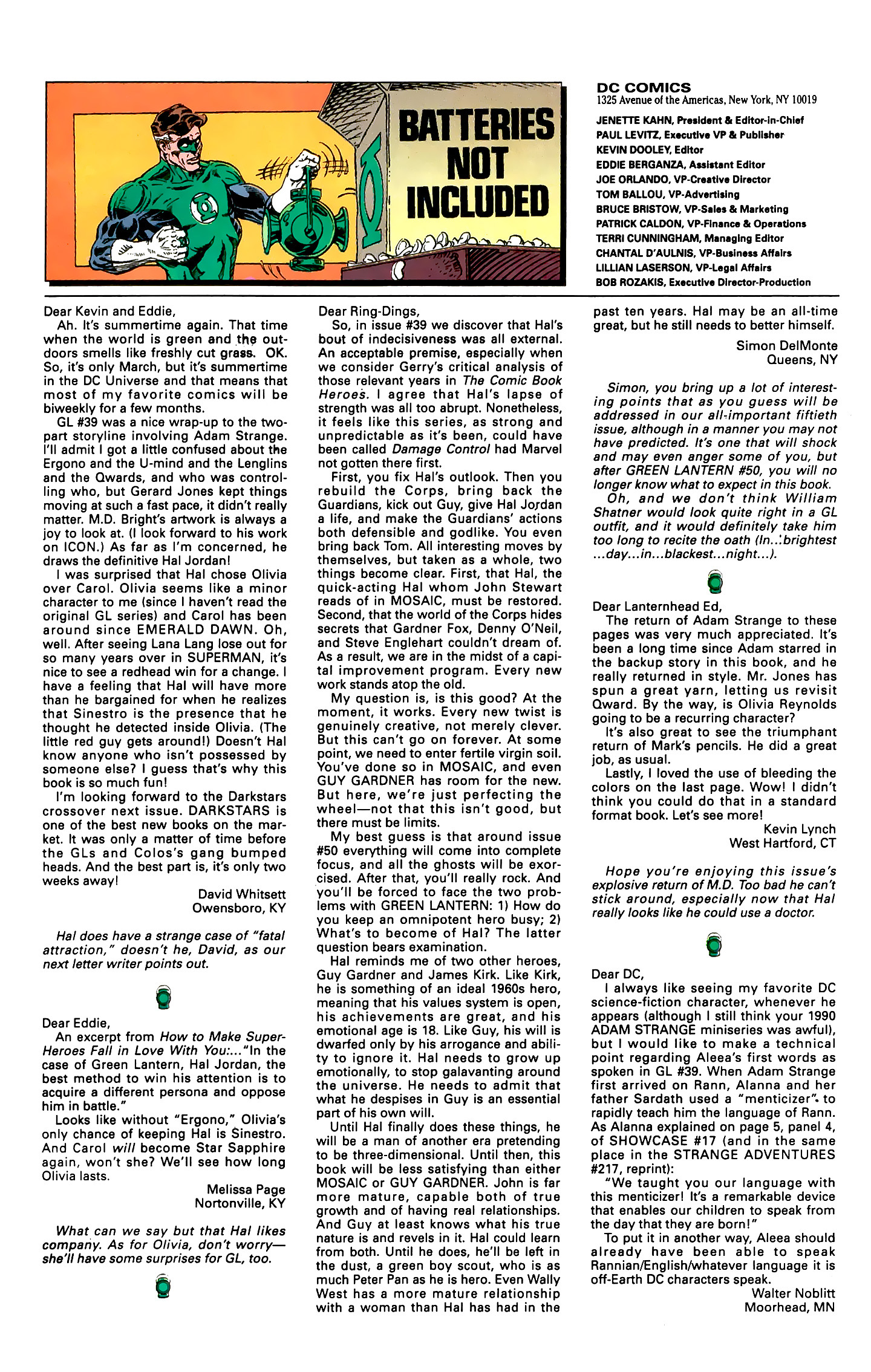 Read online Green Lantern (1990) comic -  Issue #46 - 22