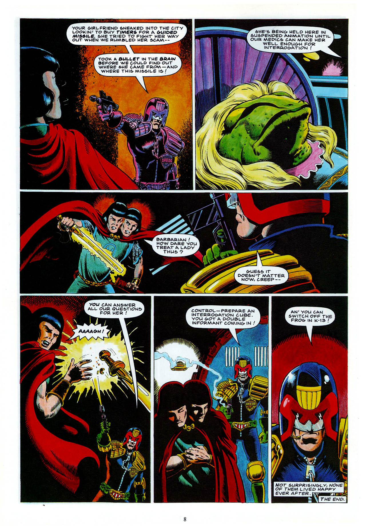 Read online Judge Dredd: The Complete Case Files comic -  Issue # TPB 14 (Part 2) - 144