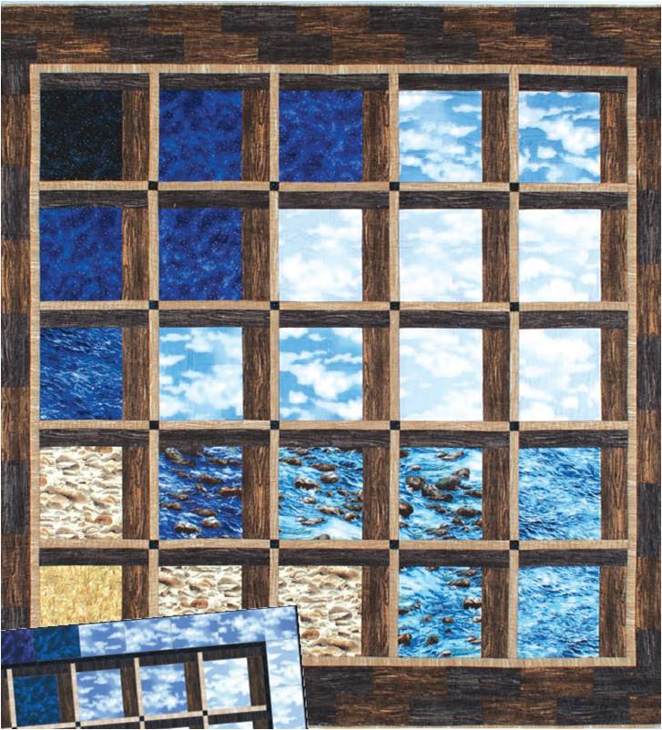 Quilt Inspiration: Free Pattern Day: Attic Windows Quilts