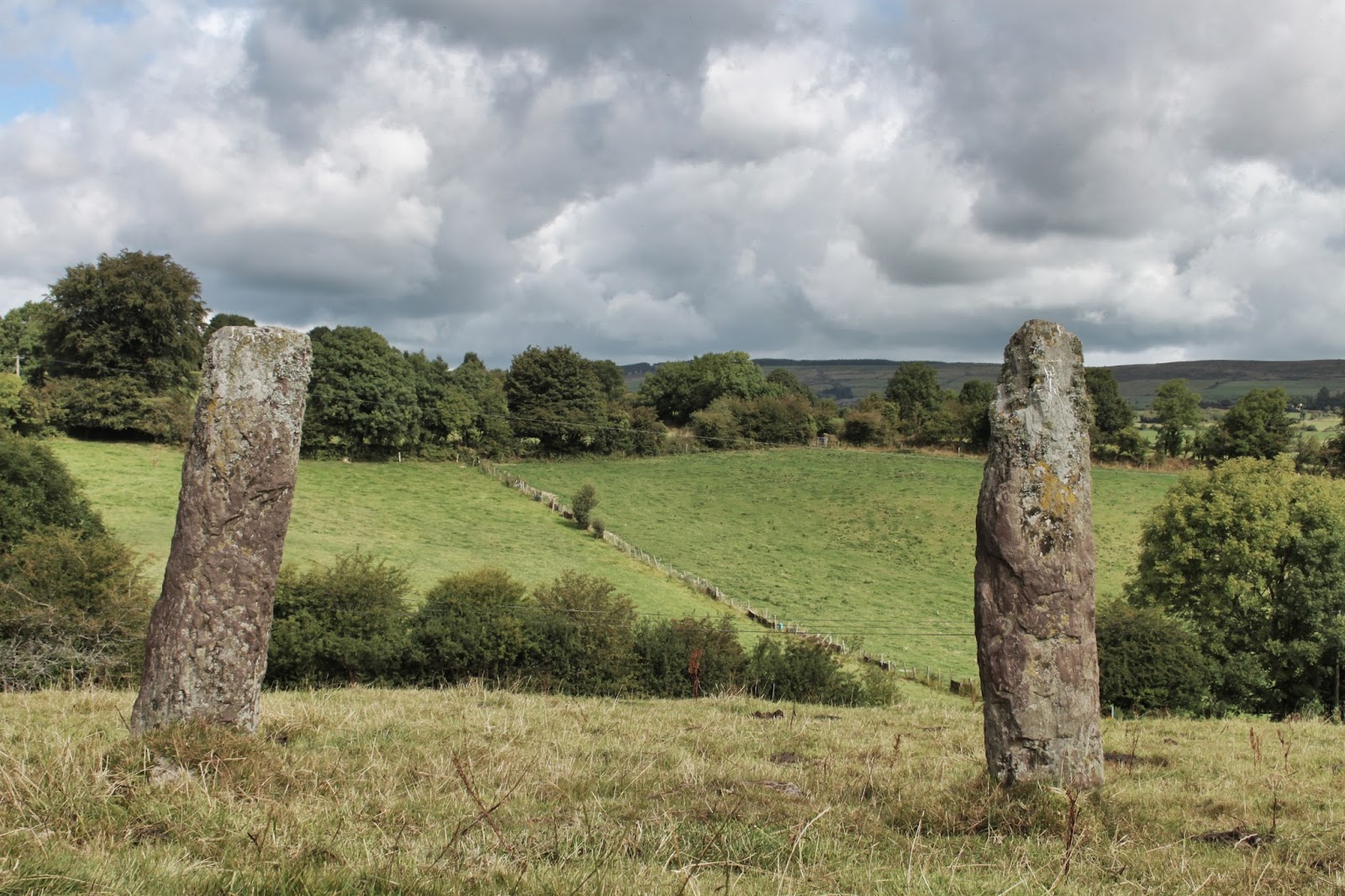 Historic Sites of Ireland Kilcullen South Stone Pair