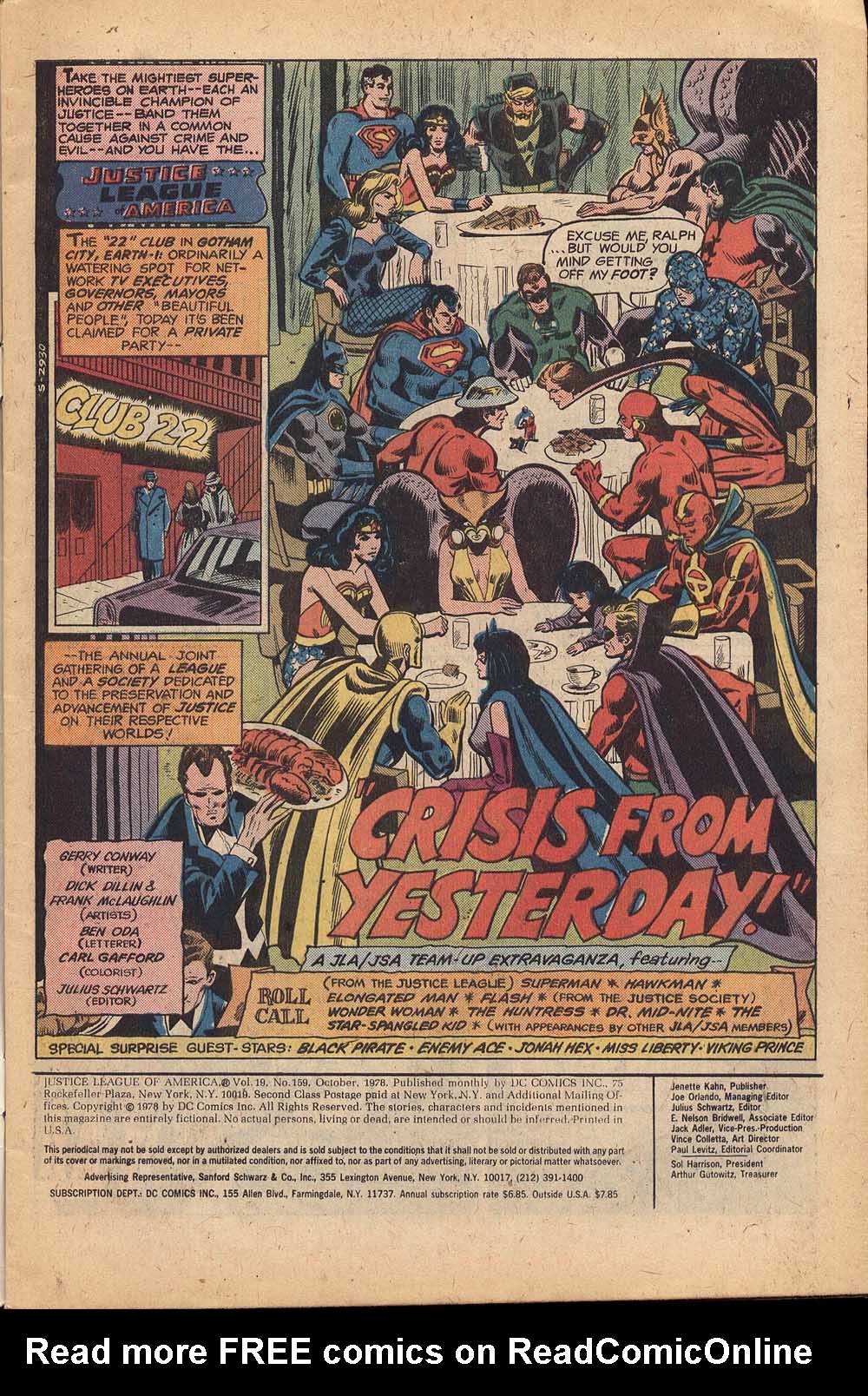 Justice League of America (1960) 159 Page 1