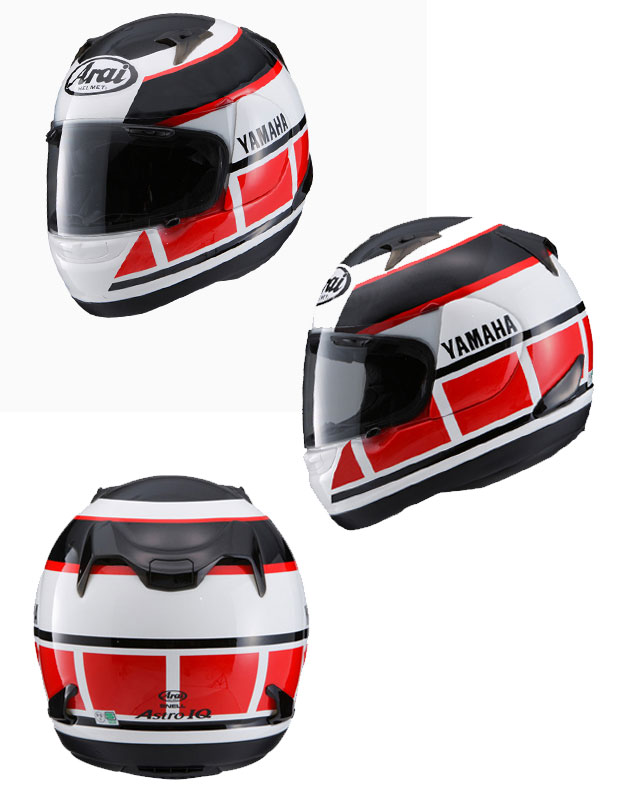 Racing Helmets Garage Arai Astro IQ Yamaha Strobe 2011 (JPN)