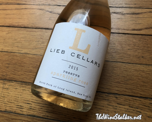 Lieb Cellars Reserve Sparkling Rosé 2015