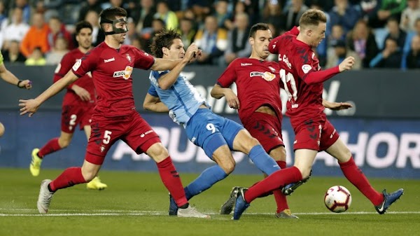 El Málaga cae contra el Osasuna en La Rosaleda (1-2)