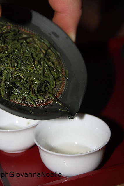Degustazione di rari tè giapponesi