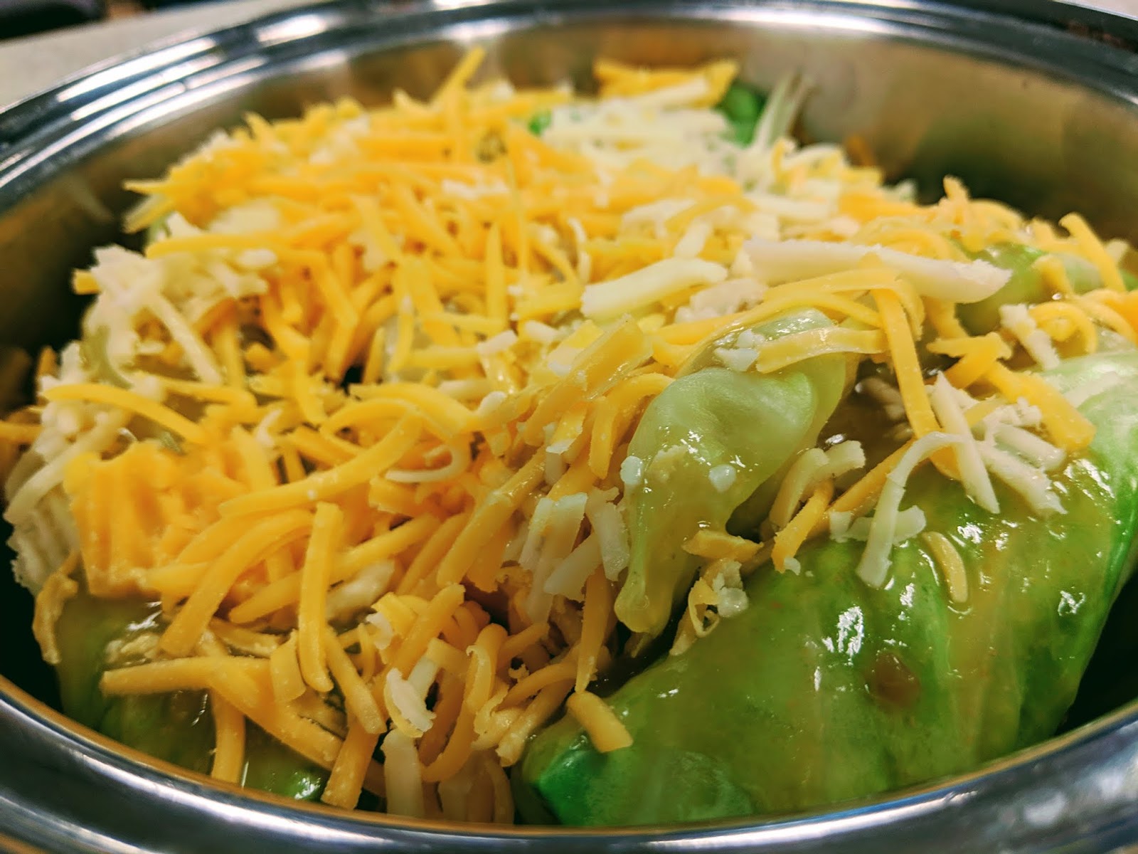 Discover Your Life Recipes Green Chili Cabbage Enchiladas