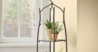 Branch Plant Stand Brings the Outdoors In - 101 Gardening