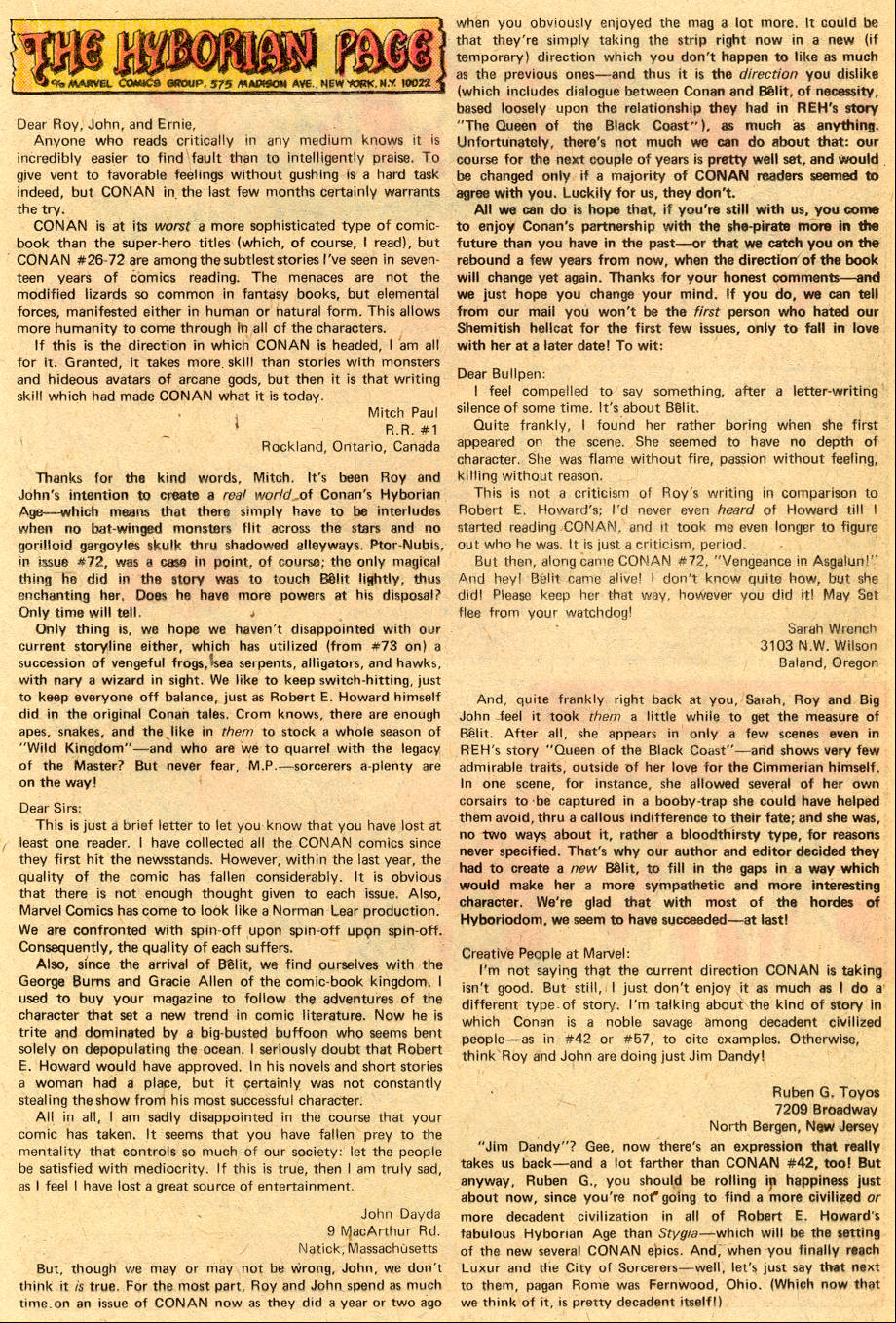 Conan the Barbarian (1970) Issue #76 #88 - English 22