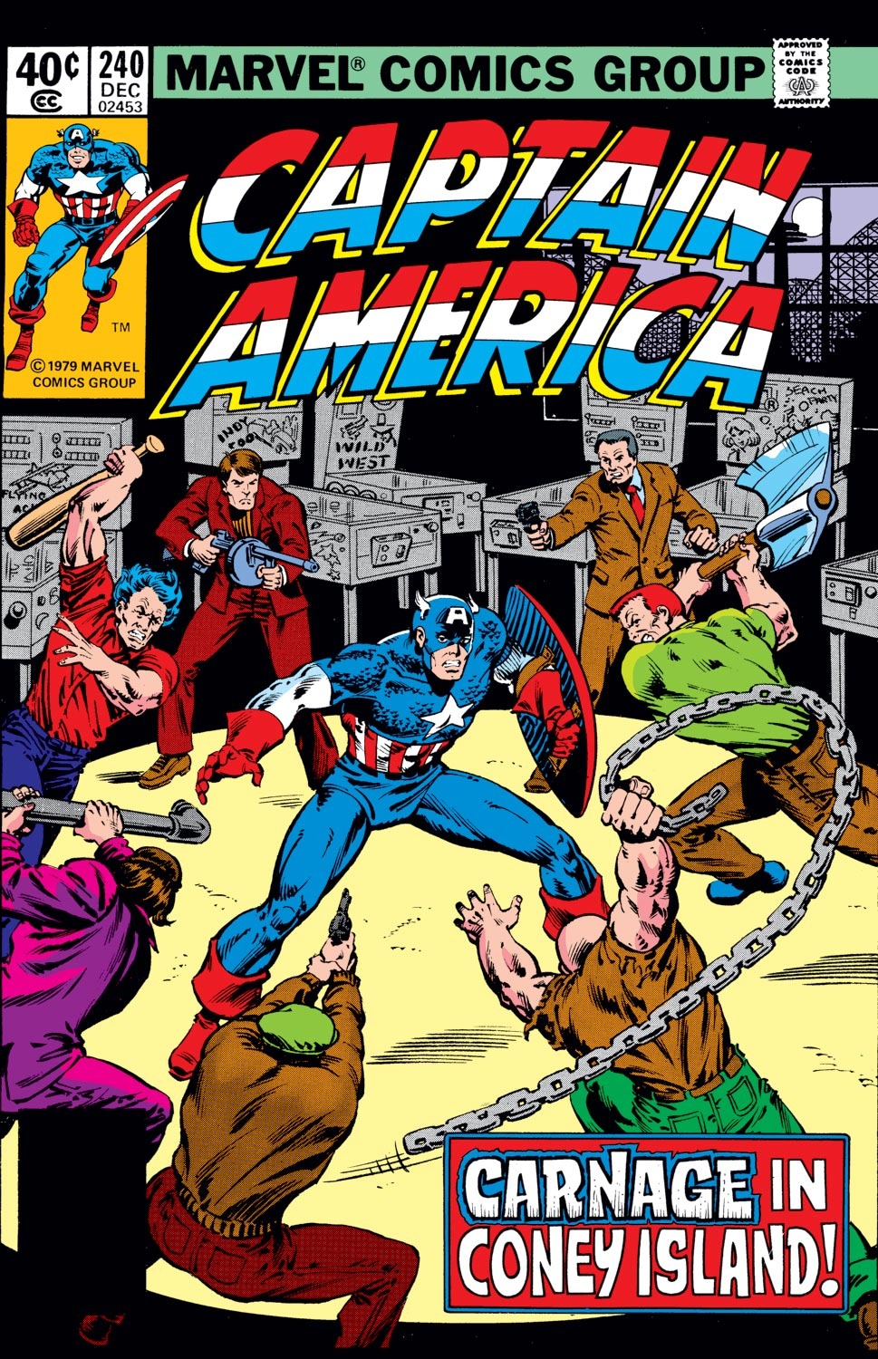 Read online Captain America (1968) comic - Issue #240 - 1