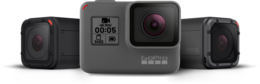 GoPro Hero5 Black and Session