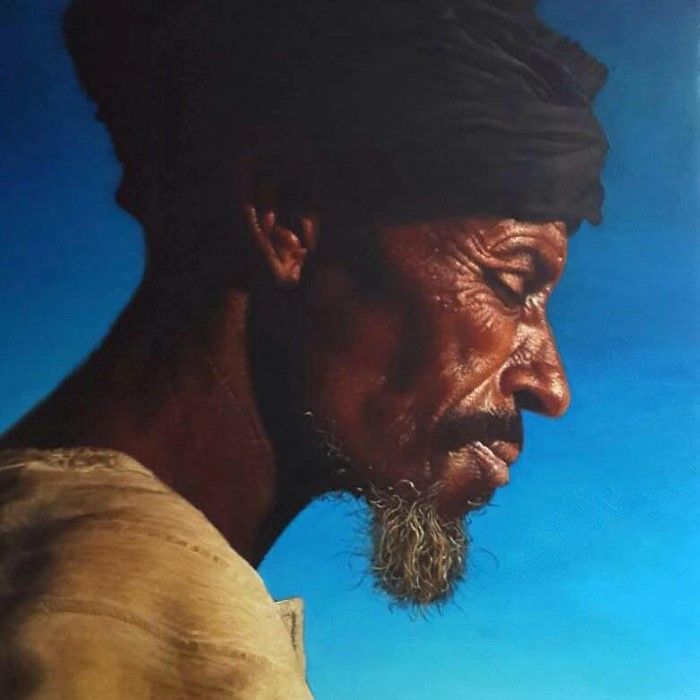 Южноафриканский художник. Loyiso Mkize
