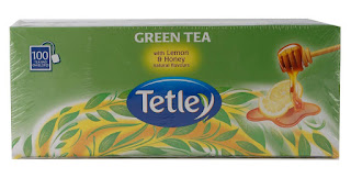 Tetley Green Tea, Lemon and Honey, 100 Tea Bags Just for 382/-