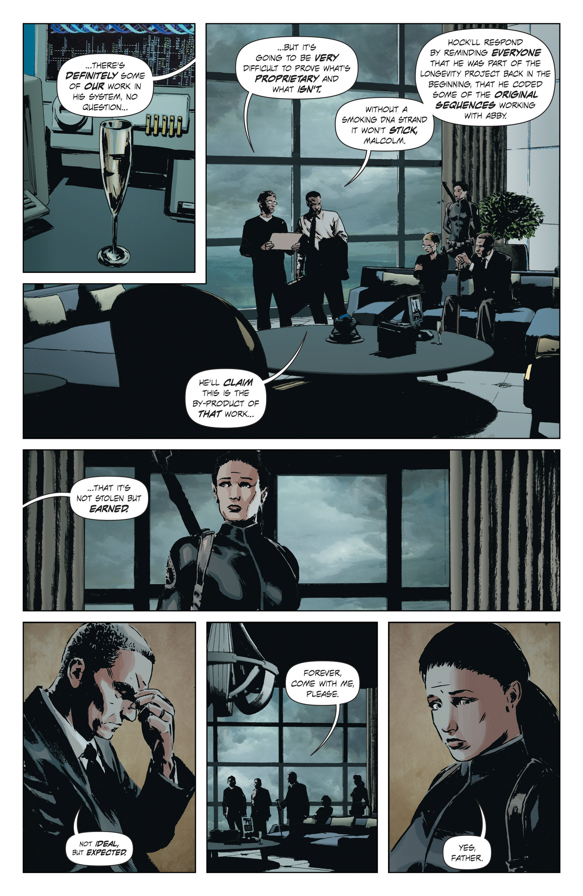Read online Lazarus (2013) comic -  Issue # _TPB 3 - Conclave - 96