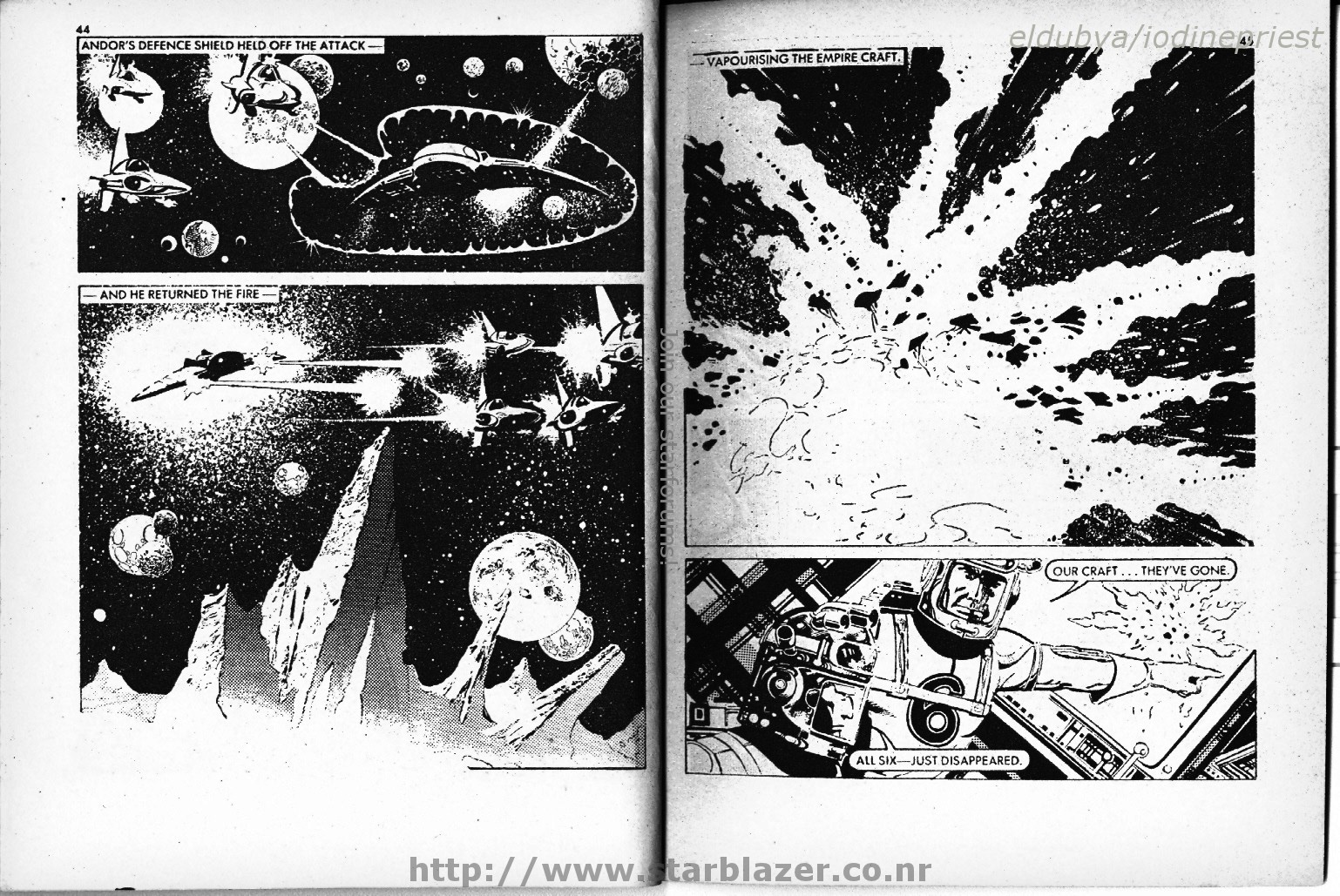 Read online Starblazer comic -  Issue #67 - 24