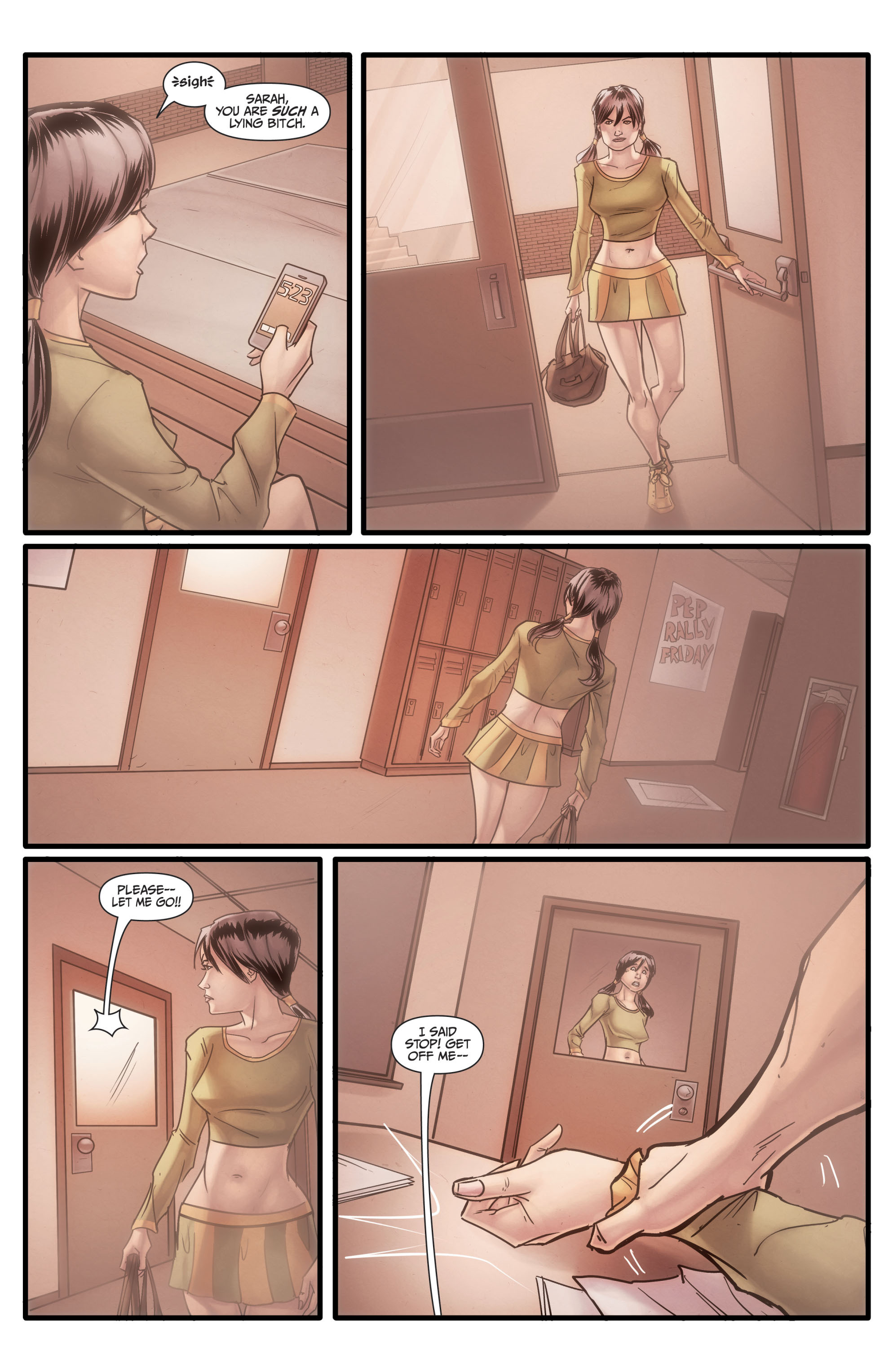 Read online Morning Glories comic -  Issue # _TPB 2 - 18