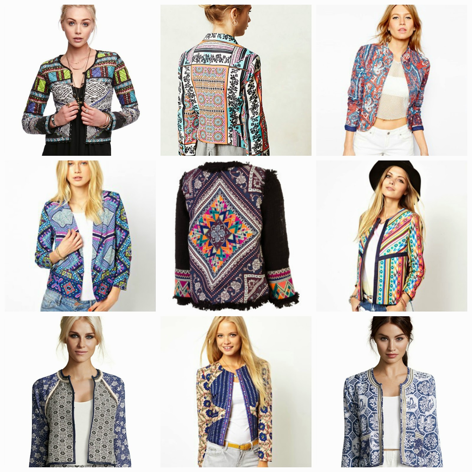 Belle de Couture: Trend Report: Ethnic Print Jackets