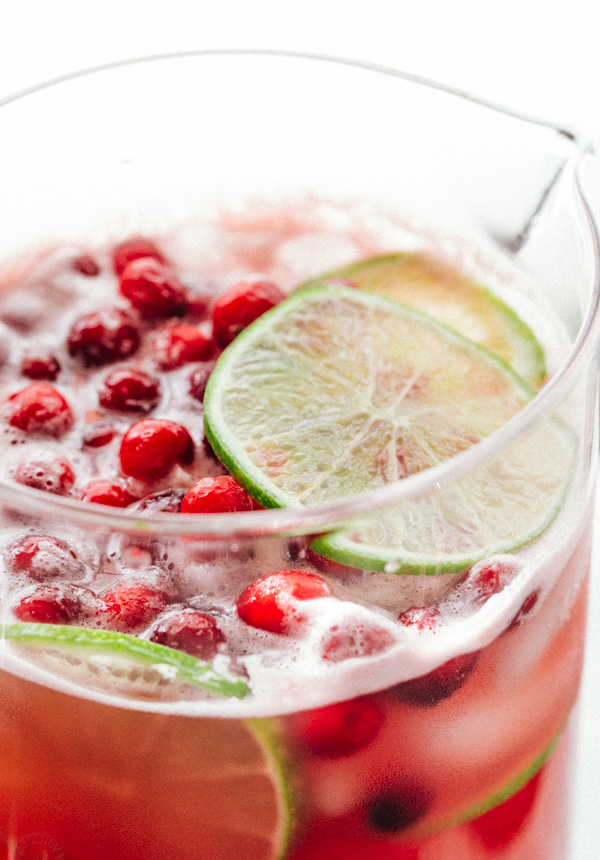 Sparkling Cranberry Pineapple Punch Live Amma