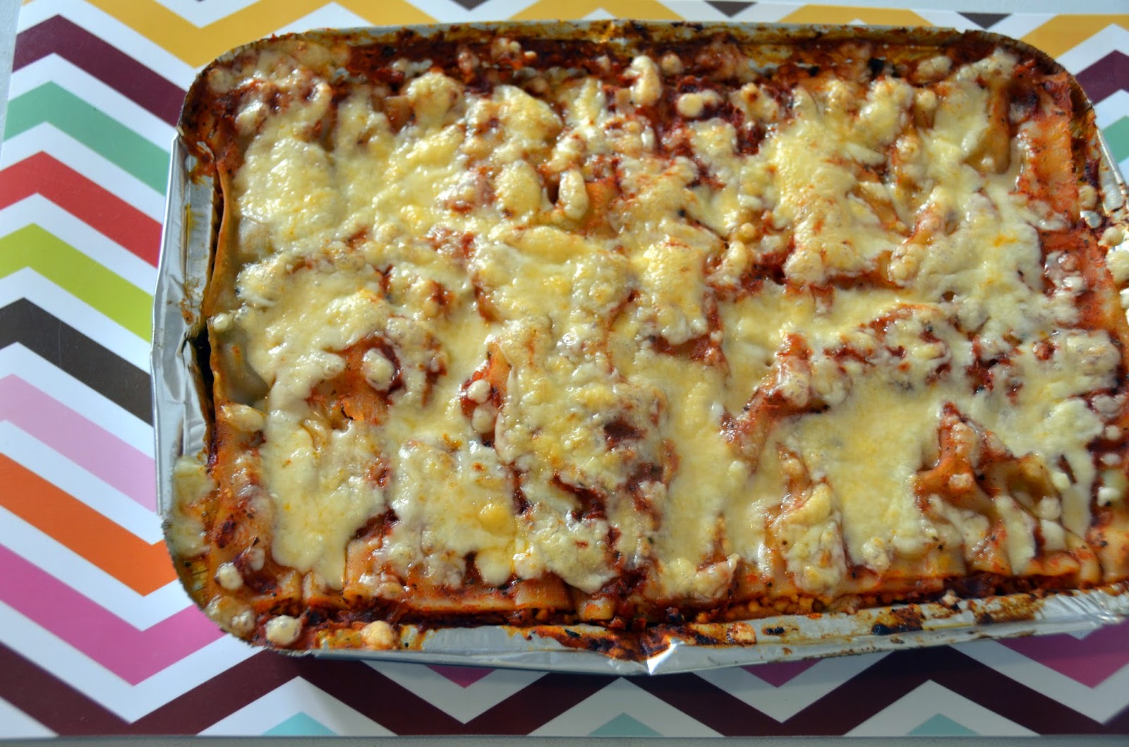 Polkies Lowfat spinach lasagna