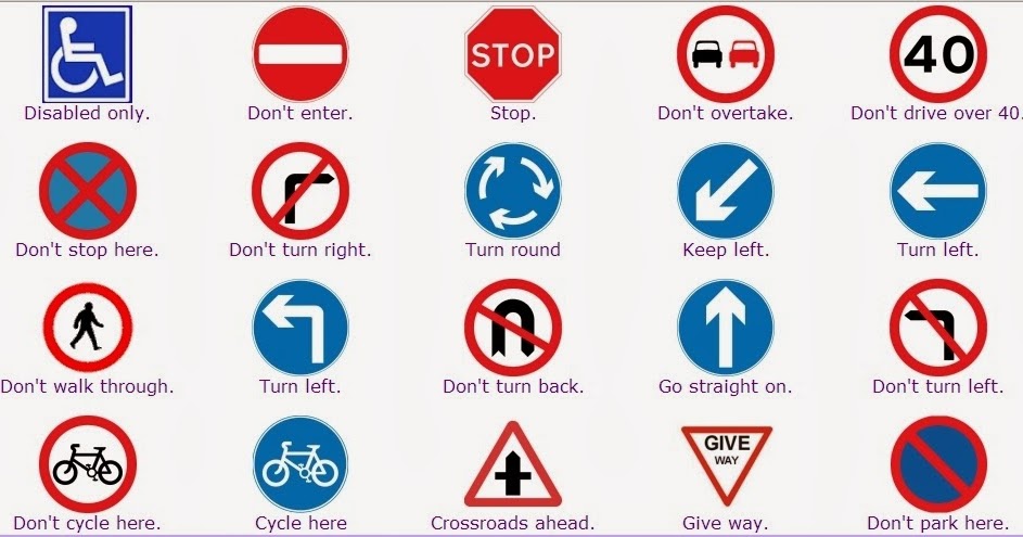 Дорожные Знаки На Английском Языке В Картинках – Telegraph