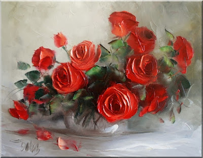 pinturas-flores-rojas