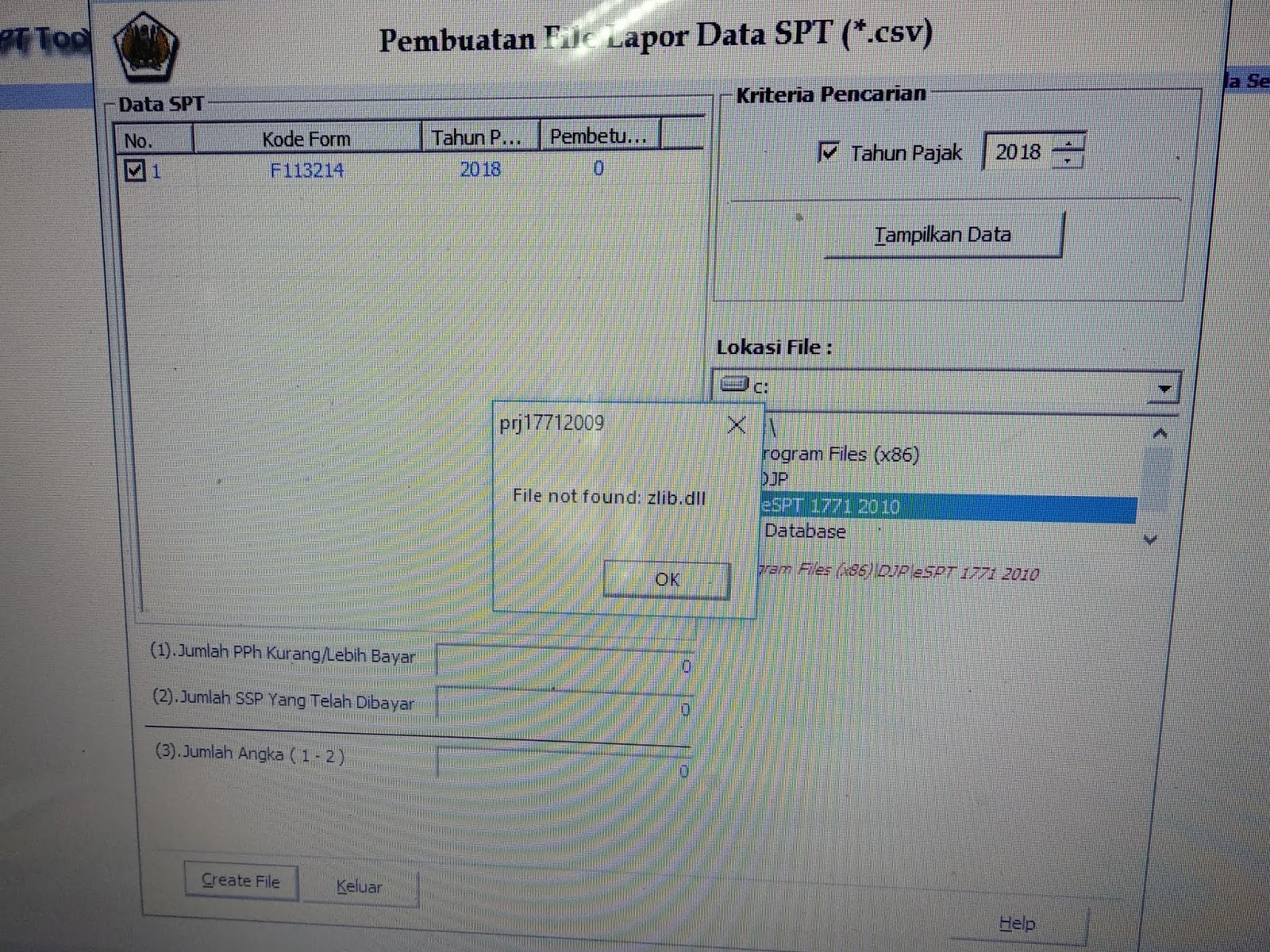 Download File Csv Pajak Download File Csv Pajak