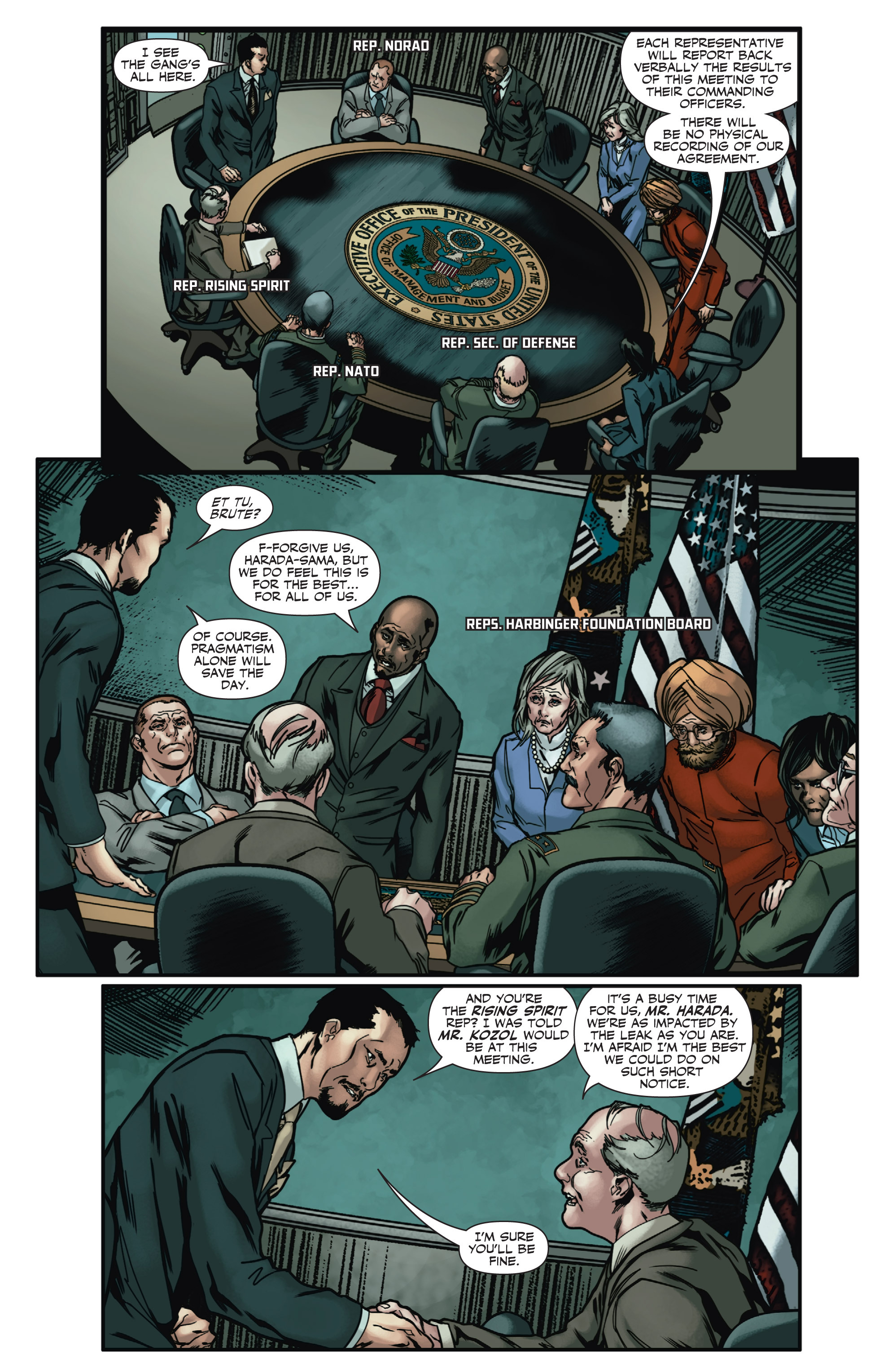 Read online Harbinger (2012) comic -  Issue # _TPB 5 - 135