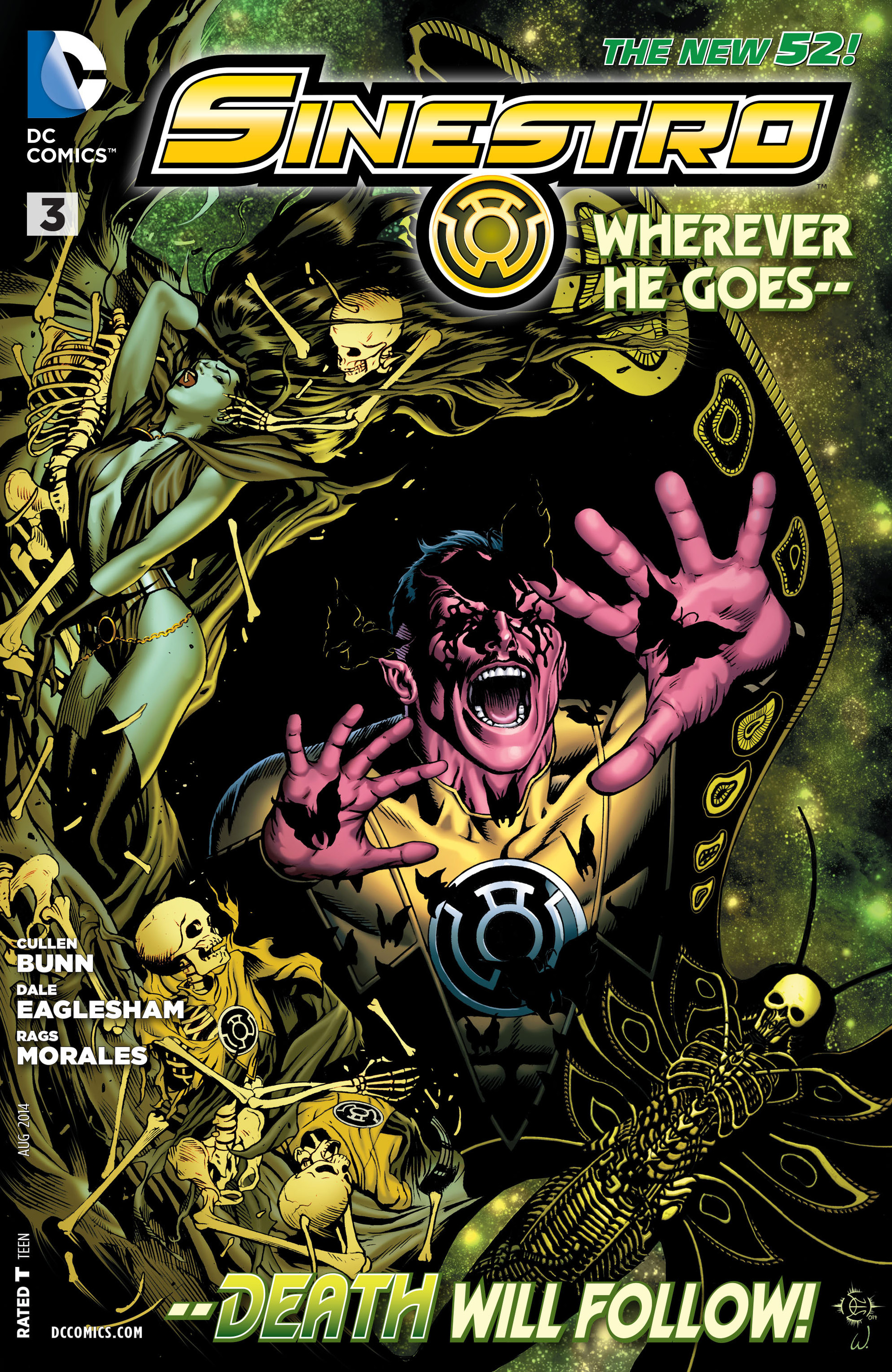 Read online Sinestro comic -  Issue #3 - 1