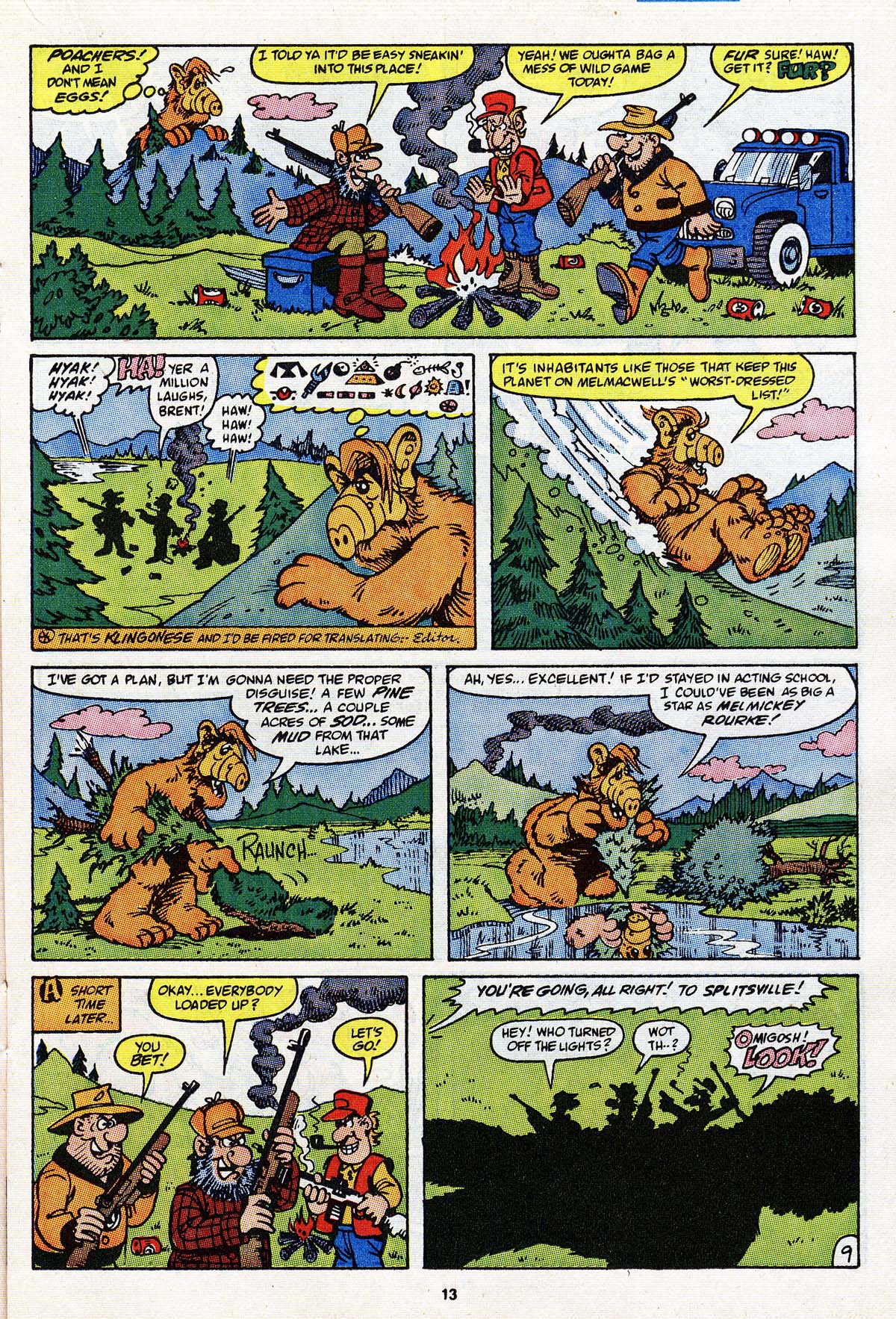 Read online ALF comic -  Issue #18 - 10