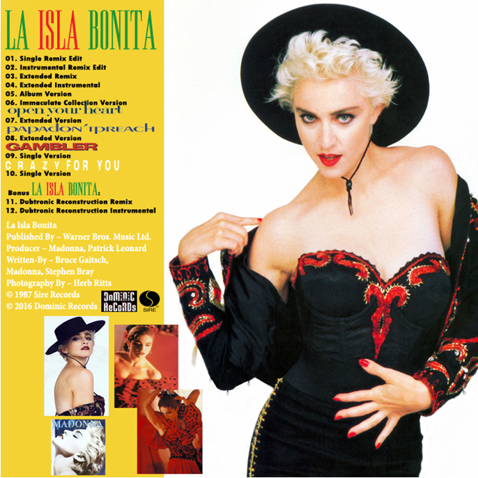 La Isla Bonita - Remixes.
